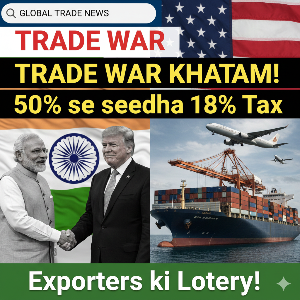 India US trade agreement details. Modi Trump trade deal 18 percent tariff reduction 2026.