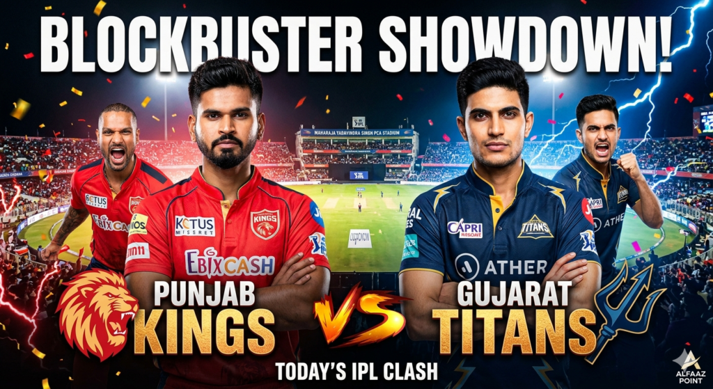 PBKS vs GT Match Preview IPL 2026: Shreyas Iyer vs Shubman Gill Blockbuster Showdown at Mullanpur Stadium