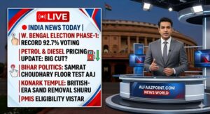 India News Today: West Bengal Election Voting and Petrol Price Cut