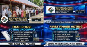 West Bengal Assembly Election 2026 Phase 1 Voting and Security Update