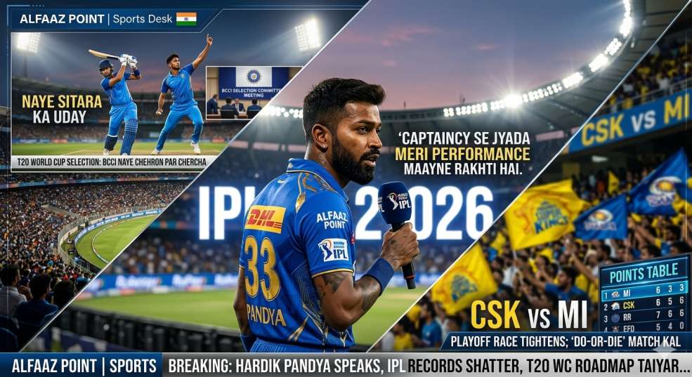 Hardik Pandya IPL 2026 Breaking News Alfaaz Point